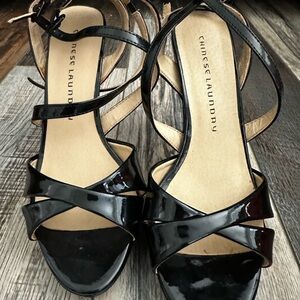 Black Chinese laundry high heels
